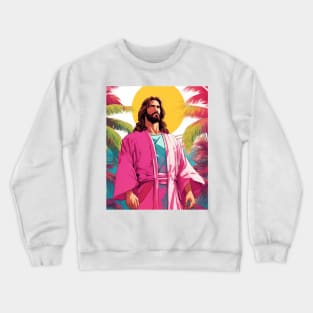 Jesus Christ With God Nothing is Impossible Crewneck Sweatshirt